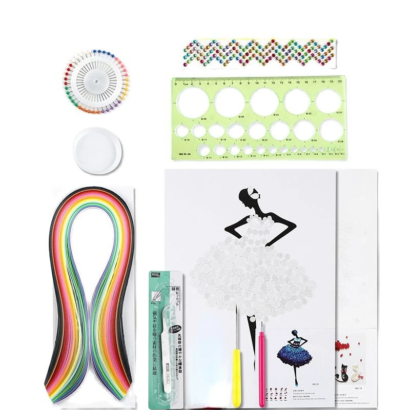 Complete Quilling Paper Kit 2