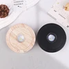 Rotating Display Stand For Crystals Glass Art Speed Adjustable Revolving Platform 4.5" 7 Light Modes LED Rotating Display Stand 4