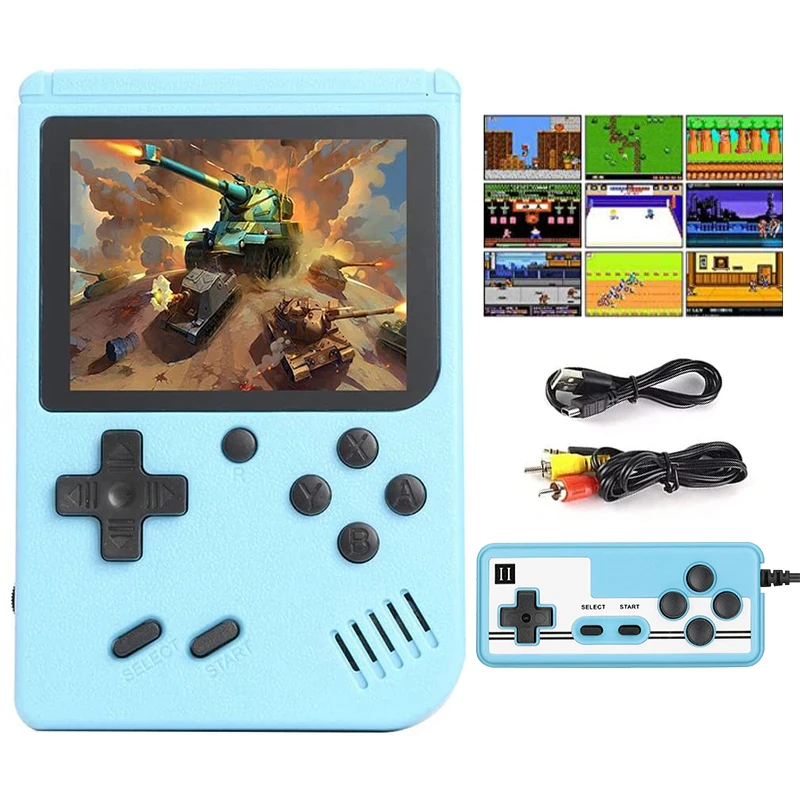 400/800 In 1 Retro Video Game Console Handheld Game Portable Pocket Game Console Mini Handheld Player for Kids Gift