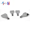 Metal Air Blow Flat Nozzle, Aluminum Alloy Blow Jet, Paint Nozzle, 1/4 BSPT, F1/4-ALMA, Dust Removal 6