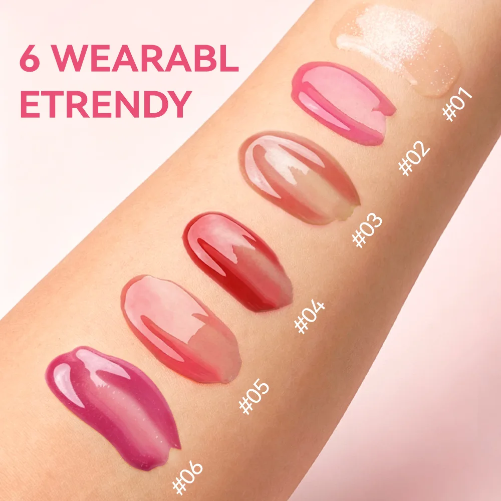 Plumping Nourishing Lip Glaze - Long-Lasting Moisturizing Lip Gloss Essence