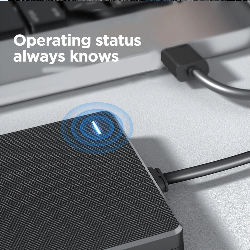 EAGET HDD ケース 2.5 インチ USB 3.0 SDD HDD エンクロージャ