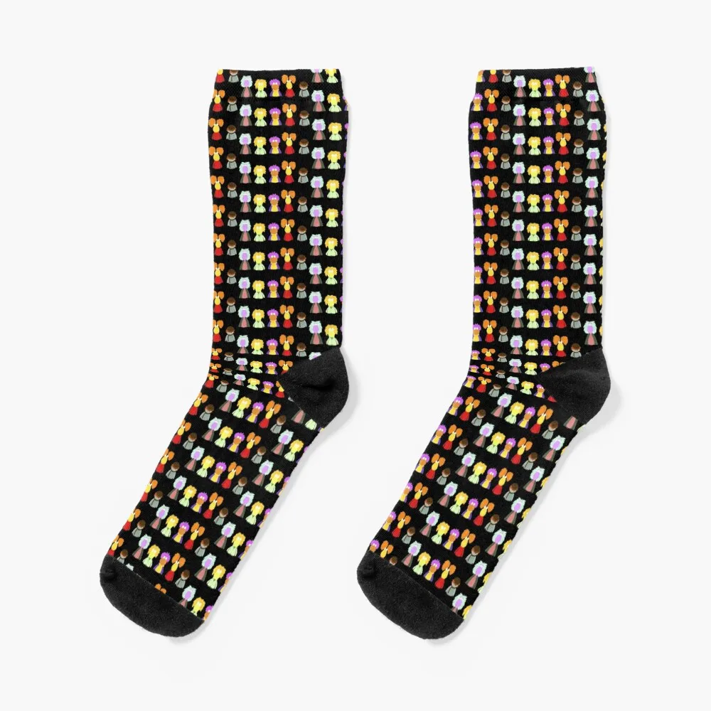 Fraggle Rock On Socks warm socks soccer stockings new year socks Girl'S Socks Men's wassily kandinsky yellow red blue socks socks set fashion basketball moving stockings girl s socks men s