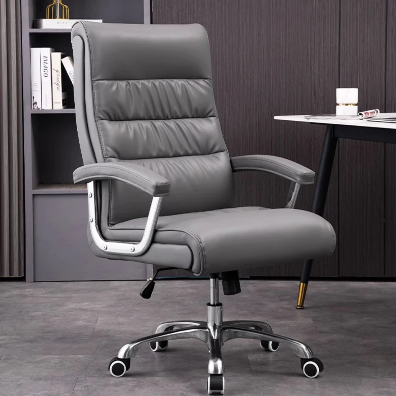 

Ergonomic High Office Chairs Comfy Gaming Design Metal Office Chairs Swivel Executive Silla Escritorio Office Gadgets JY50BG