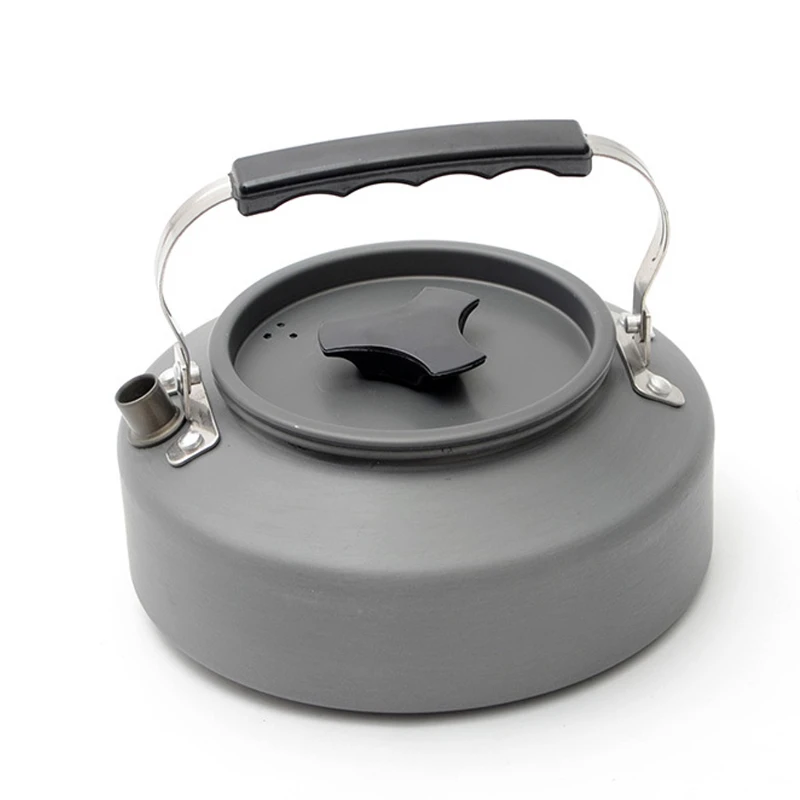 Aluminum Outdoor Coffee Pot Outdoor Teapot Portable Coffee 1.6L Large