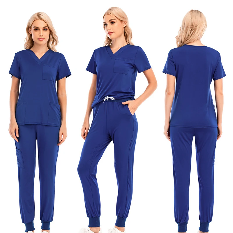 Nursing Uniform Tops Pants Suit nurse scrubs top nurse uniform suits for Women