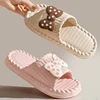 Big Eyes Platform Slippers for Women Summer Lightweight Soft Sole Cloud Slides Woman Open Toe No-Slip Casual Beach Flip Flops 5