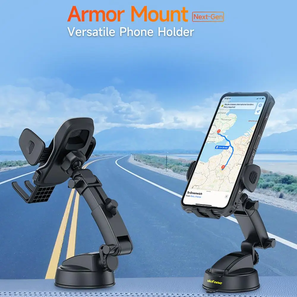 Original Ulefone UAN16 Armor Mount Car / Desk Phone Holder, Enhanced Model ，Ulefone UAN16 Armor Desk Phone Holder
