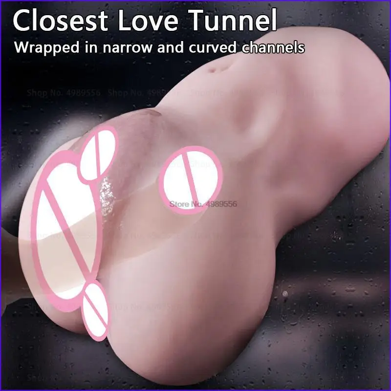 Male Masturbator Artificial Vagina Realistic Pussy Erotic Adult Sex Toy