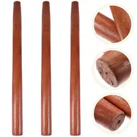 3 Pcs Hammer Handle Garden Supply Tool Wood Replacement Farm Wooden Handles Hoe 1