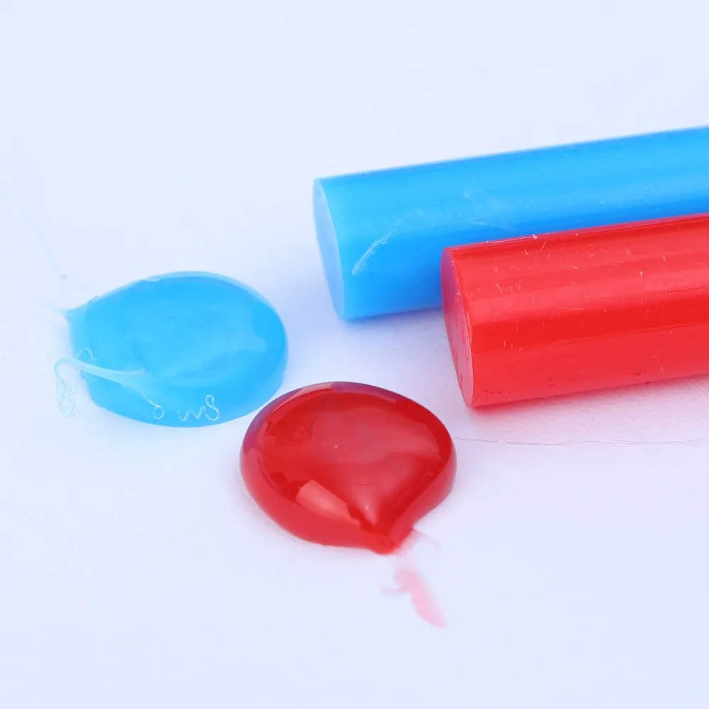 Hot Melt Glue Sticks 100-10Pcs Multicolor Hot Melt Glue Sticks Strong Viscosity Glue Paintless Repair Strip 7*100MM Hot Melt Gun DIY Repair Tool