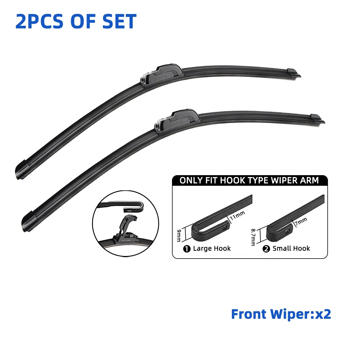 Genuine Lexus OEM Front Wiper Blade Inserts For 2004-2006 ES330 – Set Of Two
