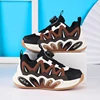 Children's Casual Sneakers Anti-slip Boys Sports Shoes Spring New Mesh Breathable Rotating Button Kids' Running Shoes 2