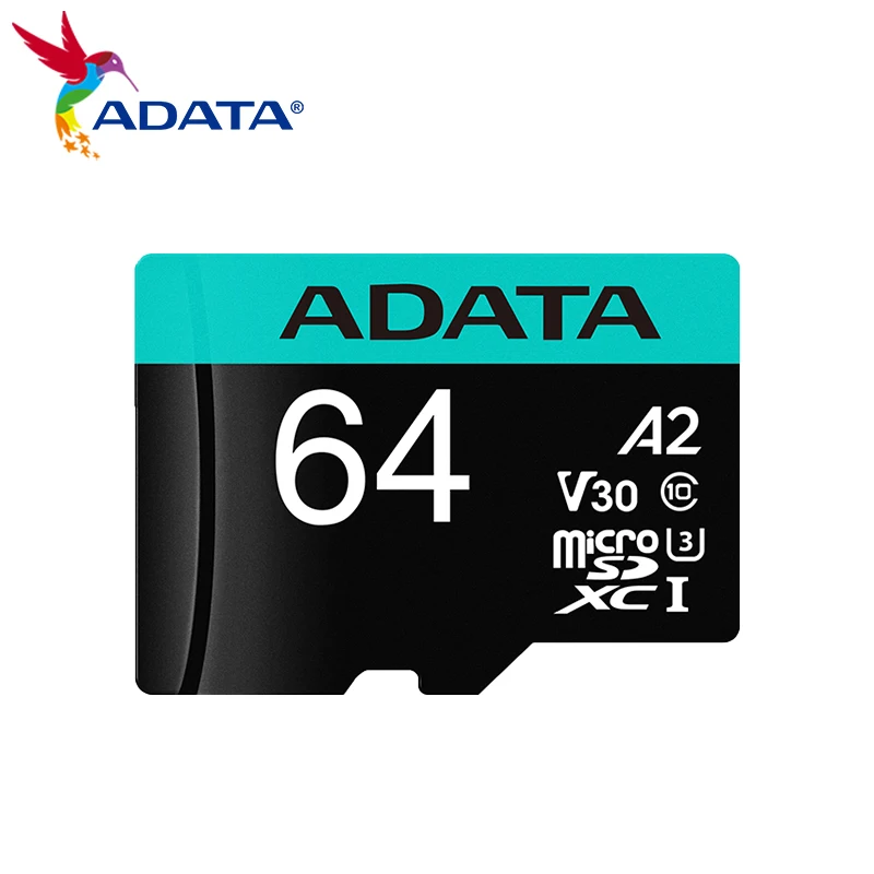 오리지널 ADATA TF 카드, 플래시 메모리 SDXC 카드, 256GB U3 4K V30 마이크로 SD 카드, 64GB, 128GB, 32GB, 512GB, 휴대폰 태블릿용