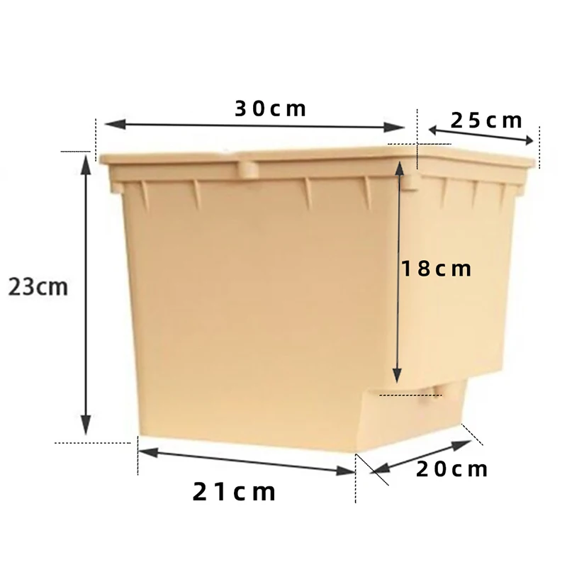 1~5Pcs Home Balcony Soilless Cultivation Equipment Indoor Plastic Dutch Barrel Greenhouse Vegetables Substrate Hydroponic System