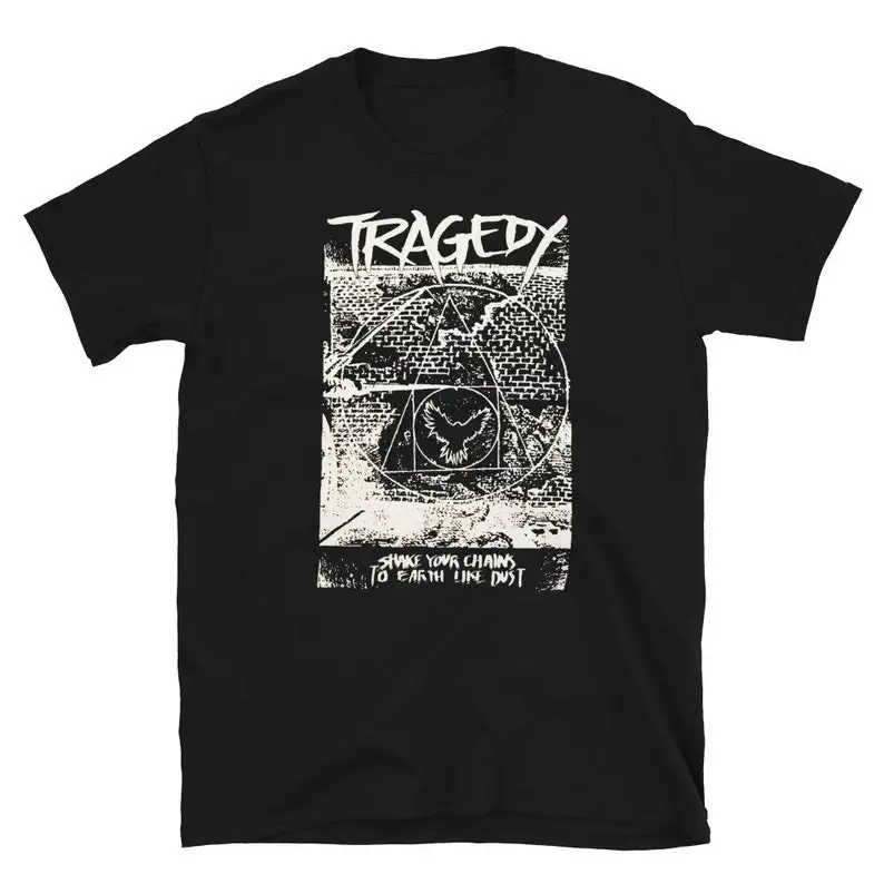 Tragedy Shake Your Chains Shirt Men's Cotton T-Shirt O-Neck Tees Short Sleeve Clothes Big Size