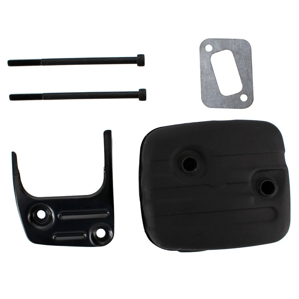 

Exhaust Bracket Muffler Easy Installation For 345 340 350 353 346XP Improved Performance Outdoor Power Equipment