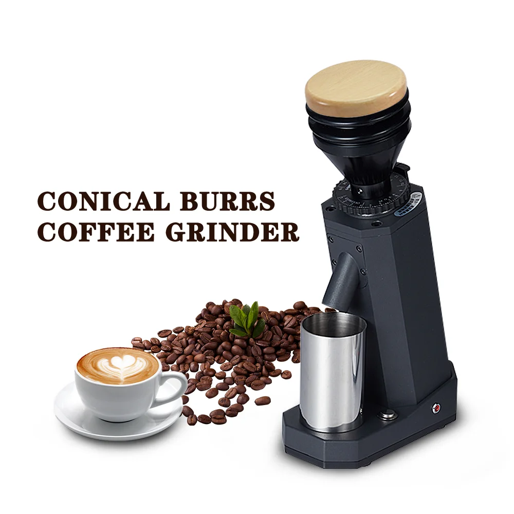 180W Electrical Burr Grinder Espresso Coffee Grinder Machine 19 Gears itop  40