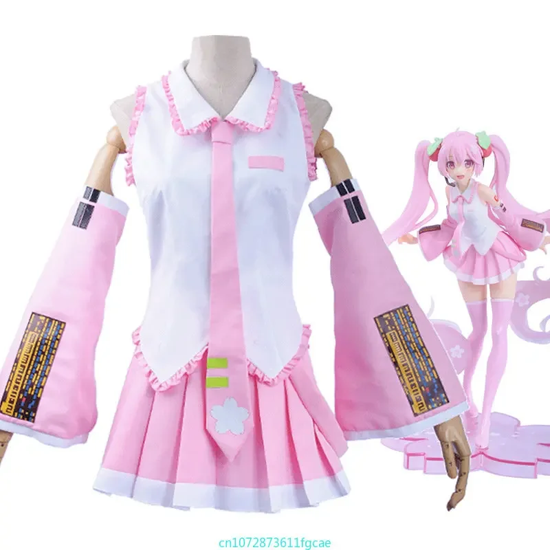 beginner-future-sakura-vocaloid-miku-pink-midi-dress-cosplay-costume-girl-skirt-wig-uniform-outfit-women-birthday-party-gifts