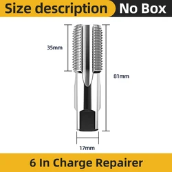 Dual Head Screw Extractor Set for Damaged Bolts, Pipes, and Thread Repair Tools (3I4 Pipe Taps)