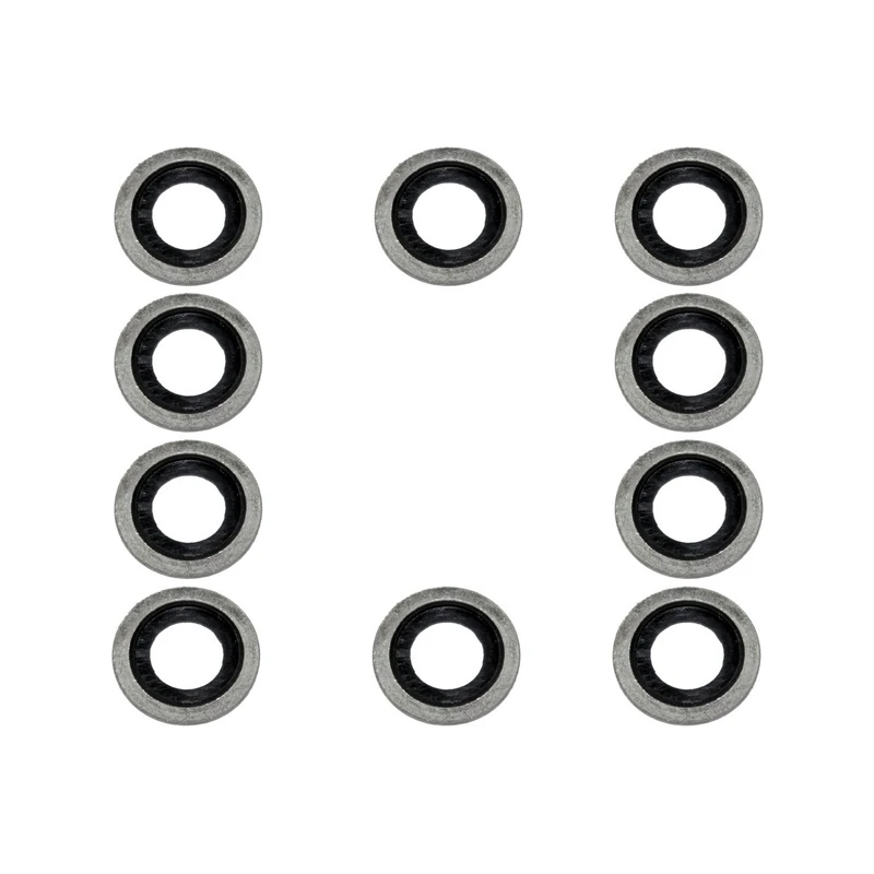 20pcs Original 016454 016465 016393 016488 Oil Drain Screw Gasket for Peugeot Citroen Toyota Renault Fiat Iveco Nissan Volvo