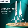 1Pc Eyebrow Nose Hair Scissors Stainless Steel For Manicure Multi- Purpose Cuticle Nail Beauty Kit with Sharp Edge Blades 1