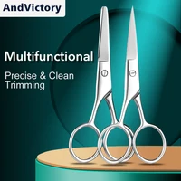1Pc Eyebrow Nose Hair Scissors Stainless Steel For Manicure Multi- Purpose Cuticle Nail Beauty Kit with Sharp Edge Blades 1