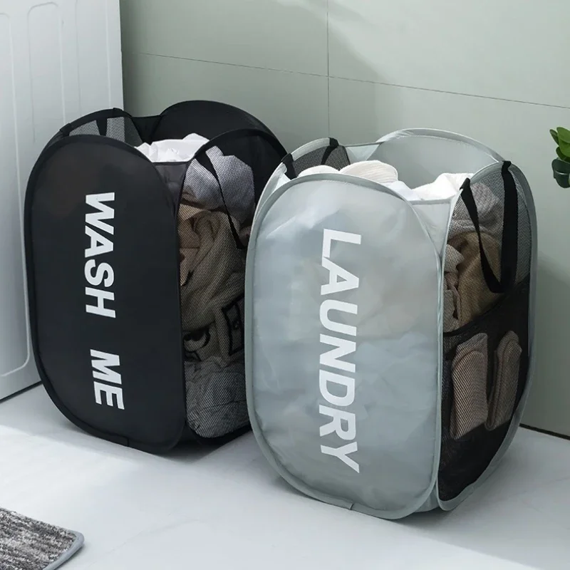 Cesto Emergente De Malla Plegable, Cesta Ligera Lavado,... | Cuotas Sin