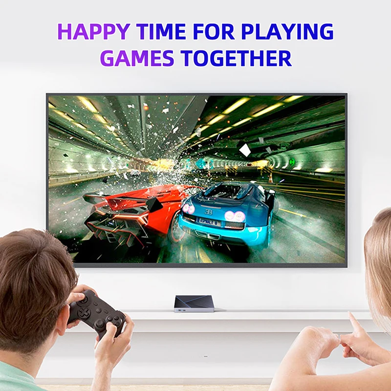 H96 MAX V56 Smart TV Box Wifi TVBOX 8K Media Player Set Top Box HD