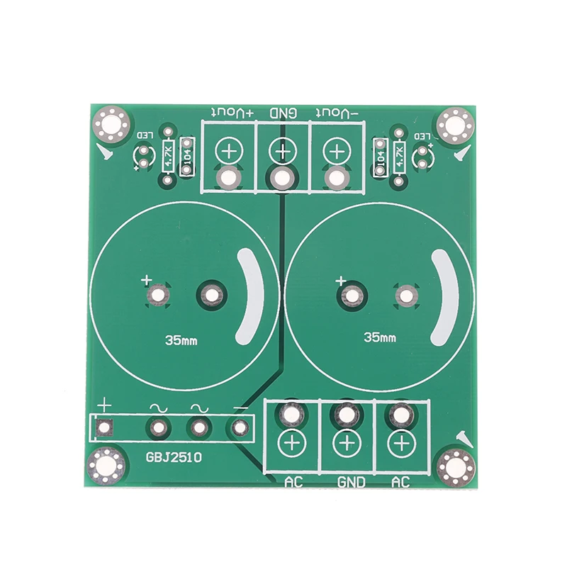 25A Single AC-DC Audio Amplifier Rectifier Filter Power Supply Board 1Pc Bare PCB audio amplifier power supply board