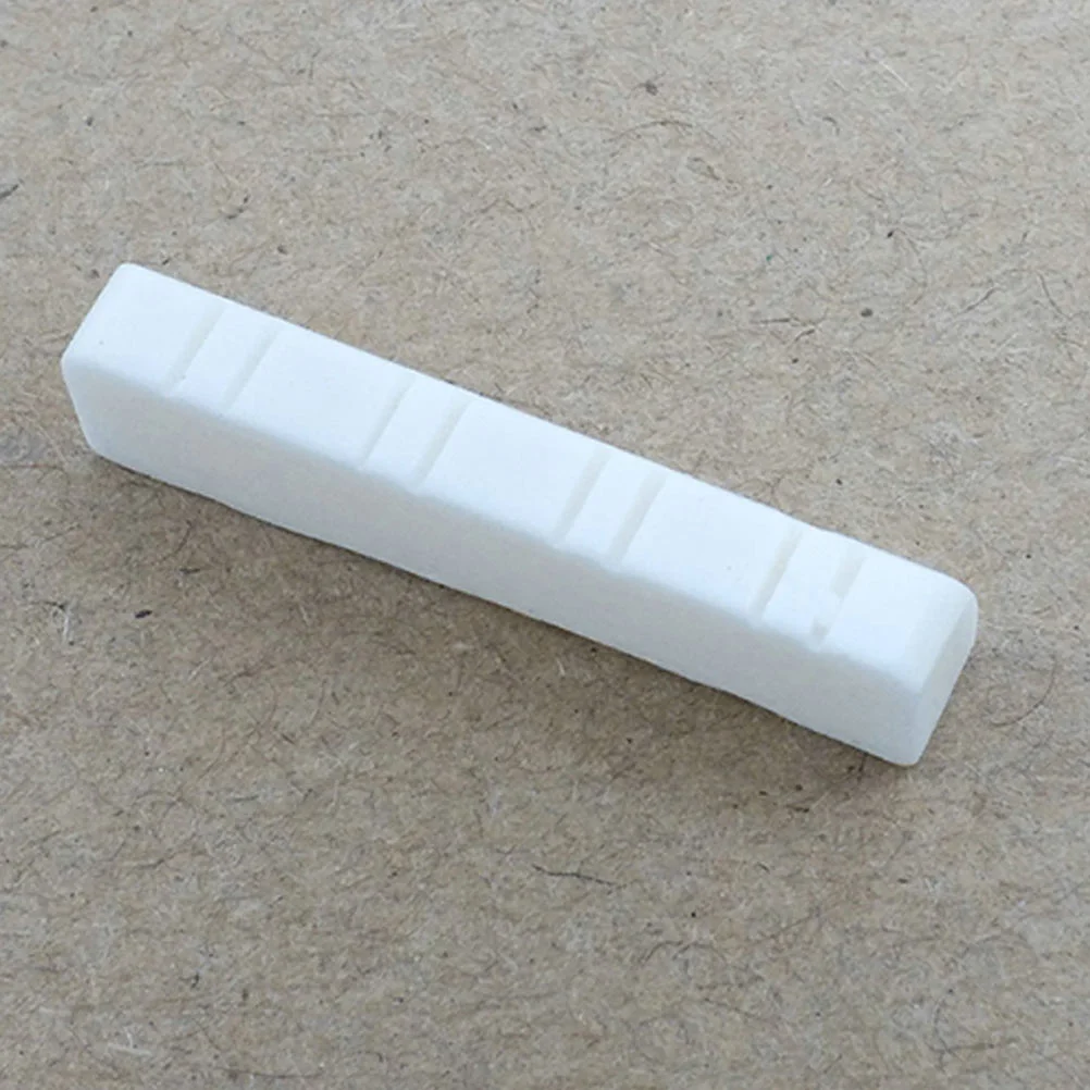 Mandolin Pillow Ox Bone Nut Bridge Nuts Accessories 3 Pcs Guitar Beef Adjustment