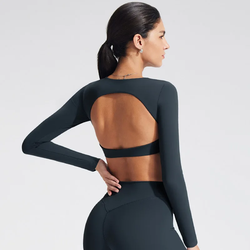 Haut de Yoga avec Soutien-Gorge Intégré