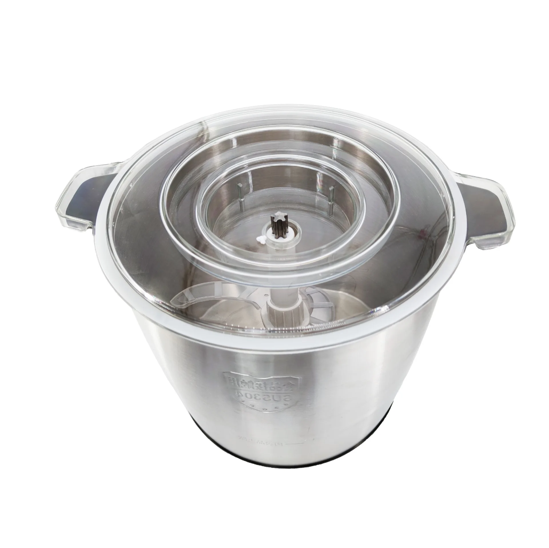 Meat Grinder Commercial 10L Capacity High Power Stainless Steel Electric Blender Food Processor Mixer 4
