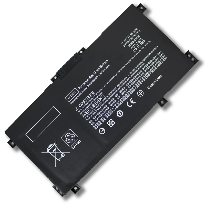 

LK03XL Laptop Battery for HP Envy X360 15-BP 15-CN 15-bp103TX TPN-W127 W128 W129 W132 W134 W135 W137 HSTNN-UB7I 11.55V 55.8Wh