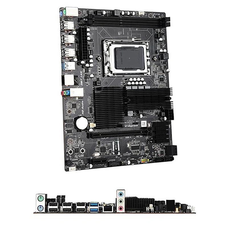 mother board of computer HOT-X89L Motherboard AMD G34 Slot DDR3 Dual Channel 32G RAM SATA2.0 USB3.0 Motherboard for AMD Opteron 6386 6176 6230 6281 the motherboard