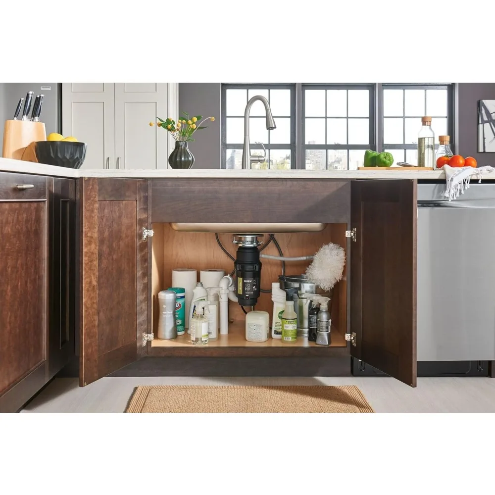 Series Disposer 1/2 Horsepower Continuous Feed Garbage Disposal featuring Fast Track Technology, Power Cord Included 2