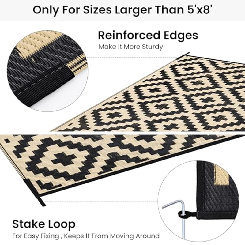Reversible Plastic Rugs/ Carpet 4