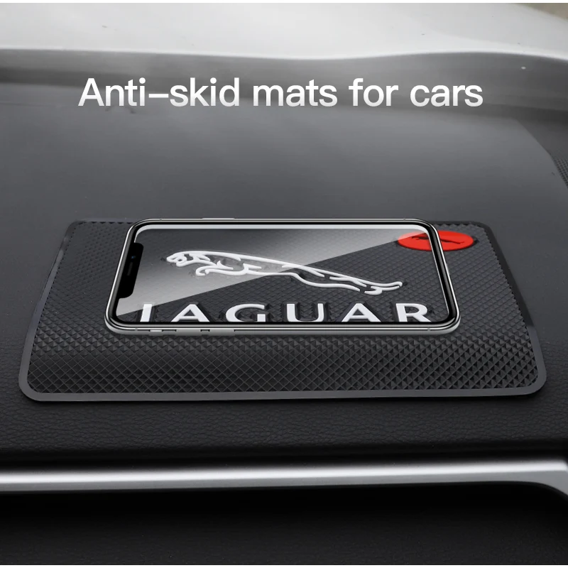 Auto Dashboard Nicht-slip Matte Telefon Schlüssel Lagerung Pad Auto Zubehör Für Jaguar XS F XF XE XJ XK XEL XFL XJL XJ6 XJS XKR XFR F-Typ – Detail 1