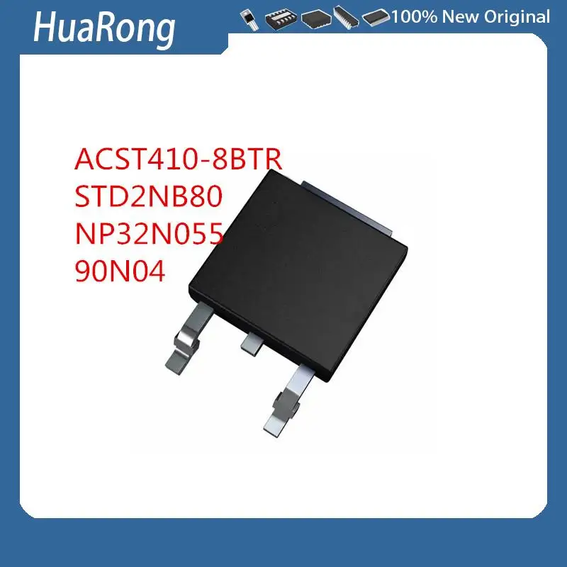 

10 шт./лот фотолампа Φ st4108 STD2NB80 D2NB80 STD2NB80T4 NP32N055 32N055 90N04 TO-252