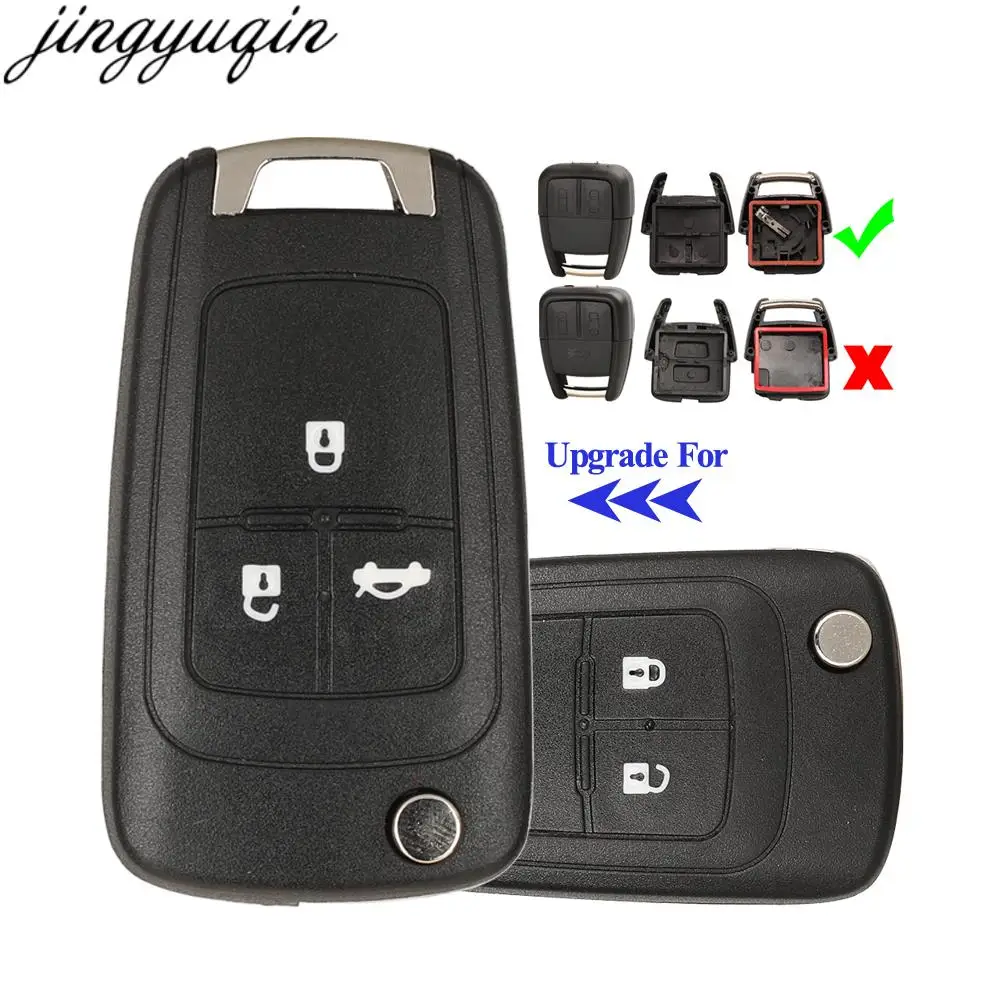 

Обновленная модель оболочки Jingyuqin 2/3BTNS для Chevrolet Aveo, Camaro, Cruze, Malibu, с держателем для аккумулятора, левое/правое лезвие