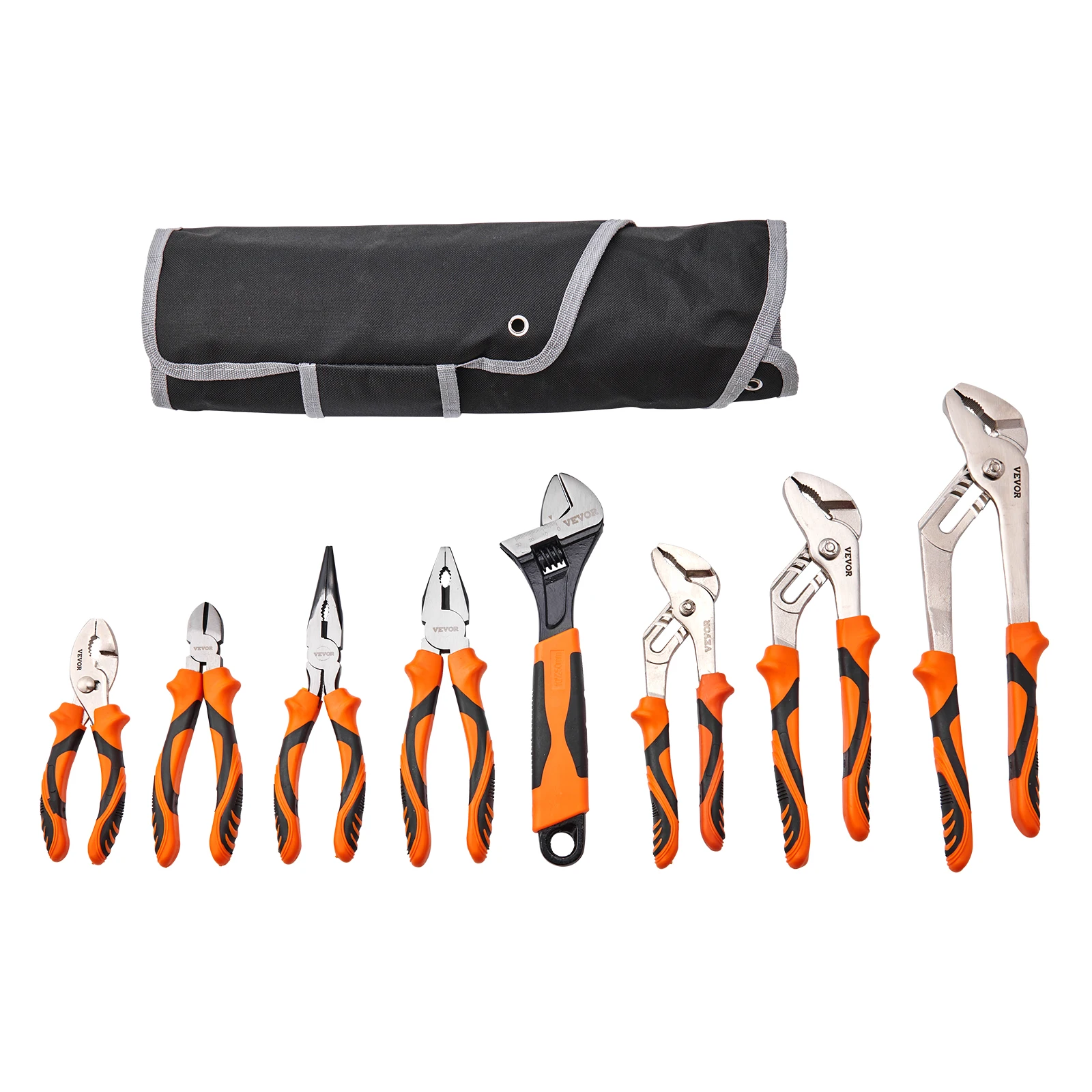 High Carbon Steel 8 Piece Pliers Set for Heavy Duty Use