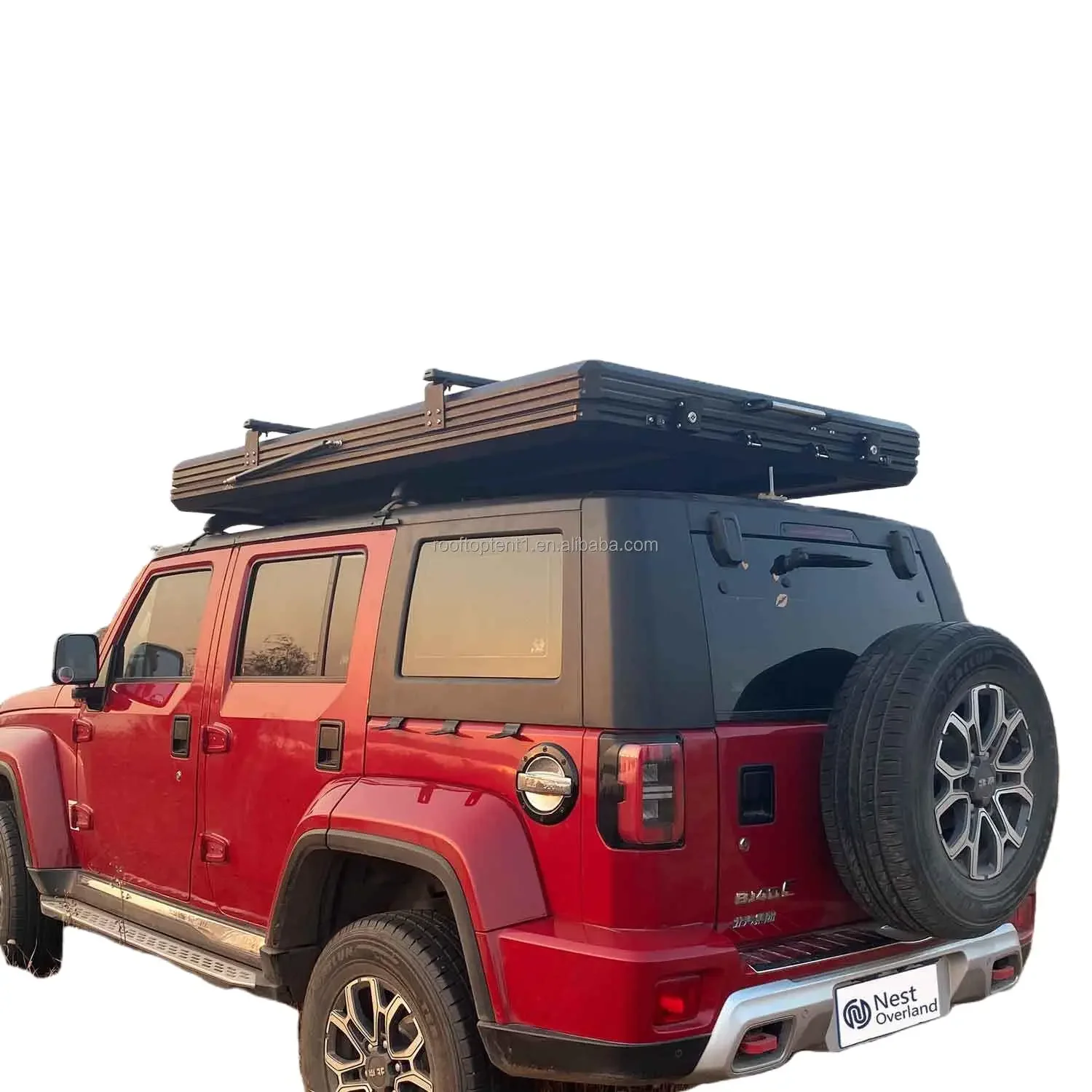 Factory Directly Supply Four-season Autohome Camping 4x4 Family Fiberglass Car Roof Top Rooftop Tent custom