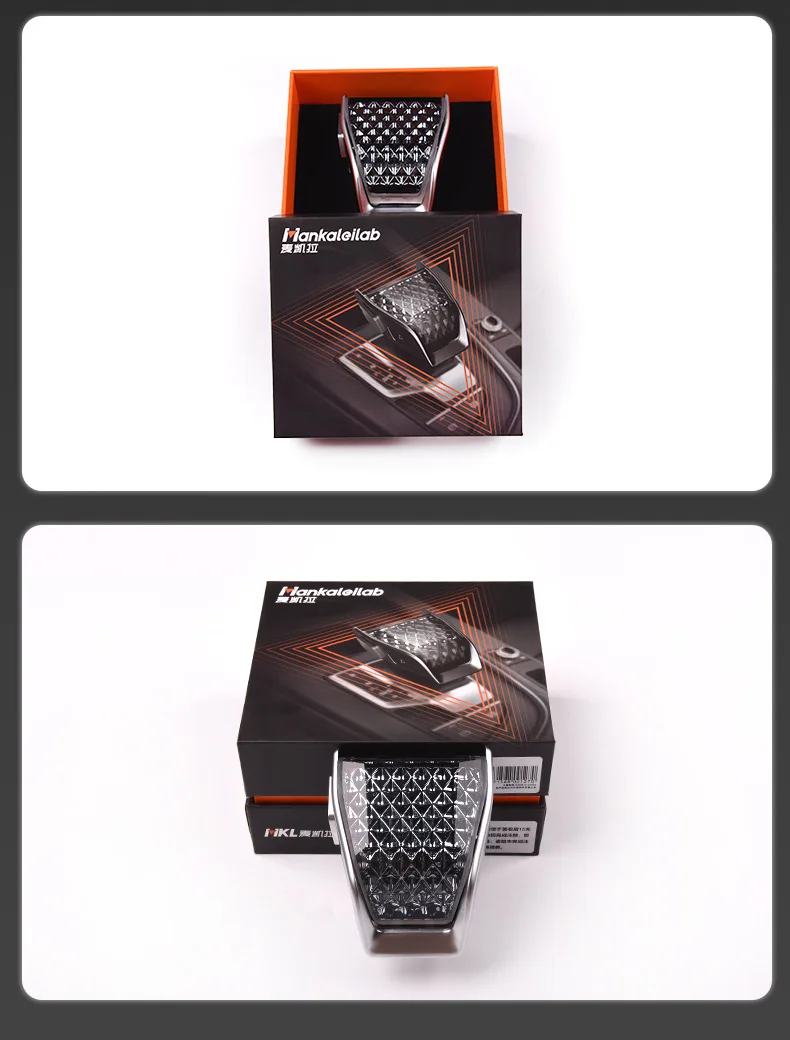 Car Crystal Shift Knob For Audi A4 B9 A5 A6 C8 Q5 SQ5 Q7 S6 Q8 Angel's Wing Gear
