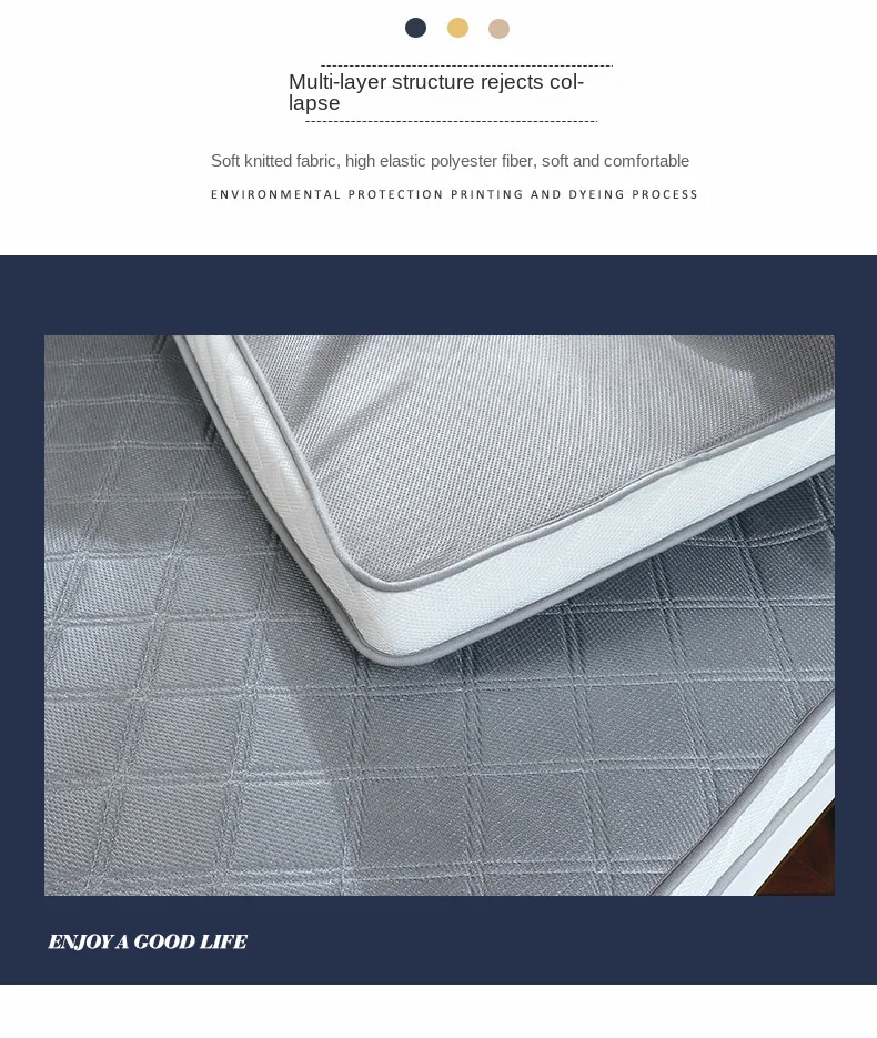 Description Picture 6 of itemTopper Single Mattresses Folding Mattress for Couple Japanese Full Size Futon Tatami To Sleep Bedroom Furniture Bed Pad