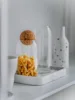 Sealed Jar Glass Cork Stopper Coffee Beans Dried Fruit Storage Box Kitchen Food Multigrain Storage Jar Cork Tea Jar 6