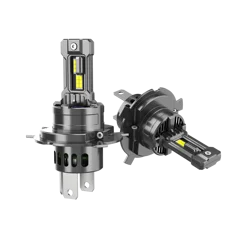 Ultra - Bright H4 LED Canbus Headlight with Fan - 1000W Plug & Play, 6000K Hi/Lo Beam (With Fan)