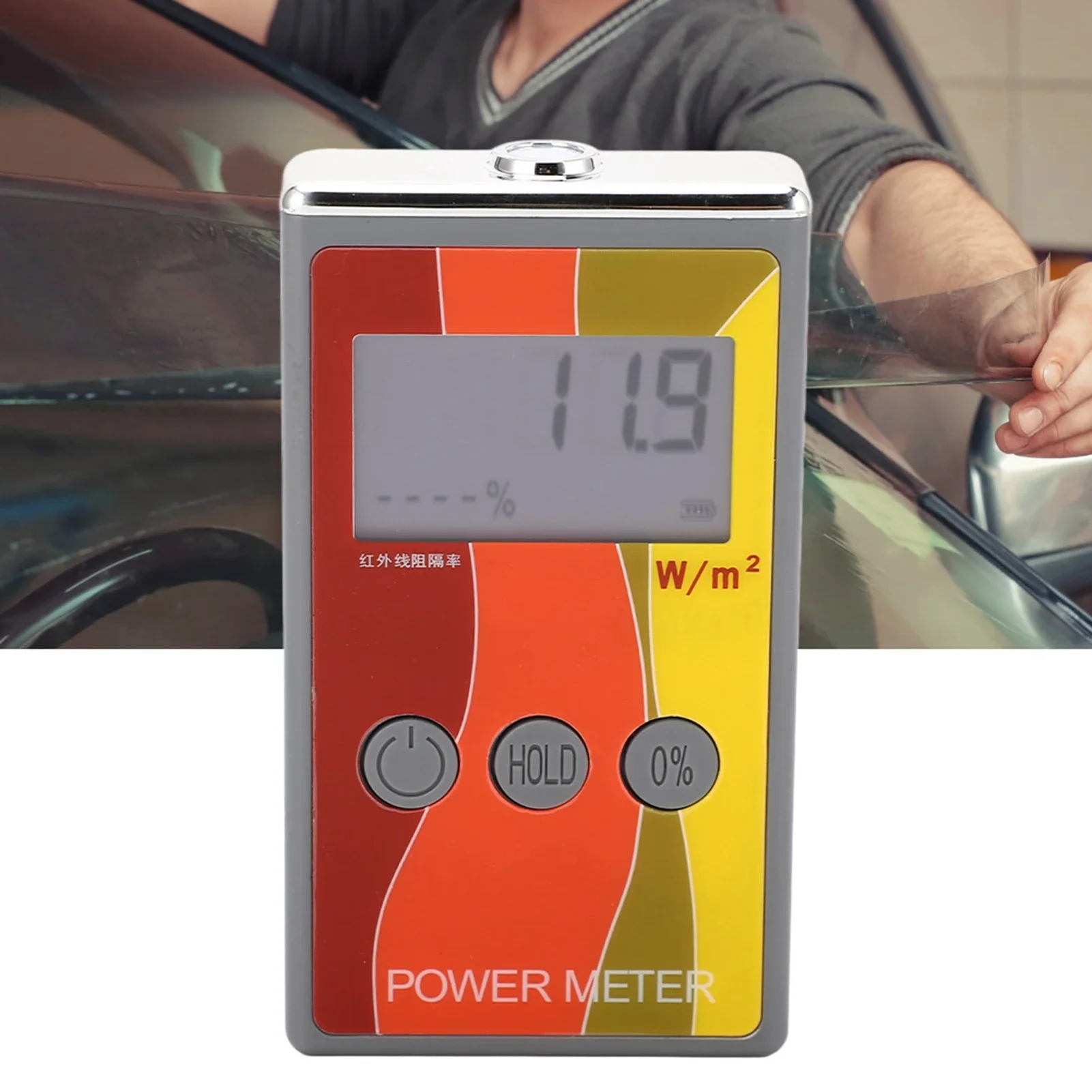 IR Power Tester IR Infrared Power Meter Handheld Meter Infrared Radiation Luminance Rejection Detector