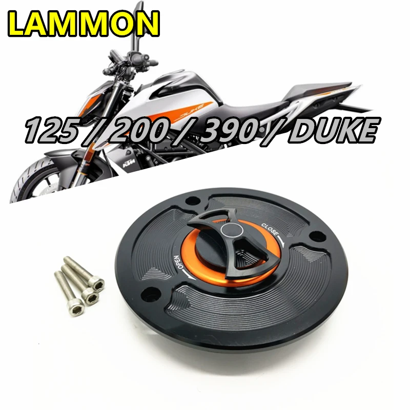 

FOR KTM DUKE 125 200 390 DUKE Motorcycle Accessories Fuel Tank Cap Cover Decorative