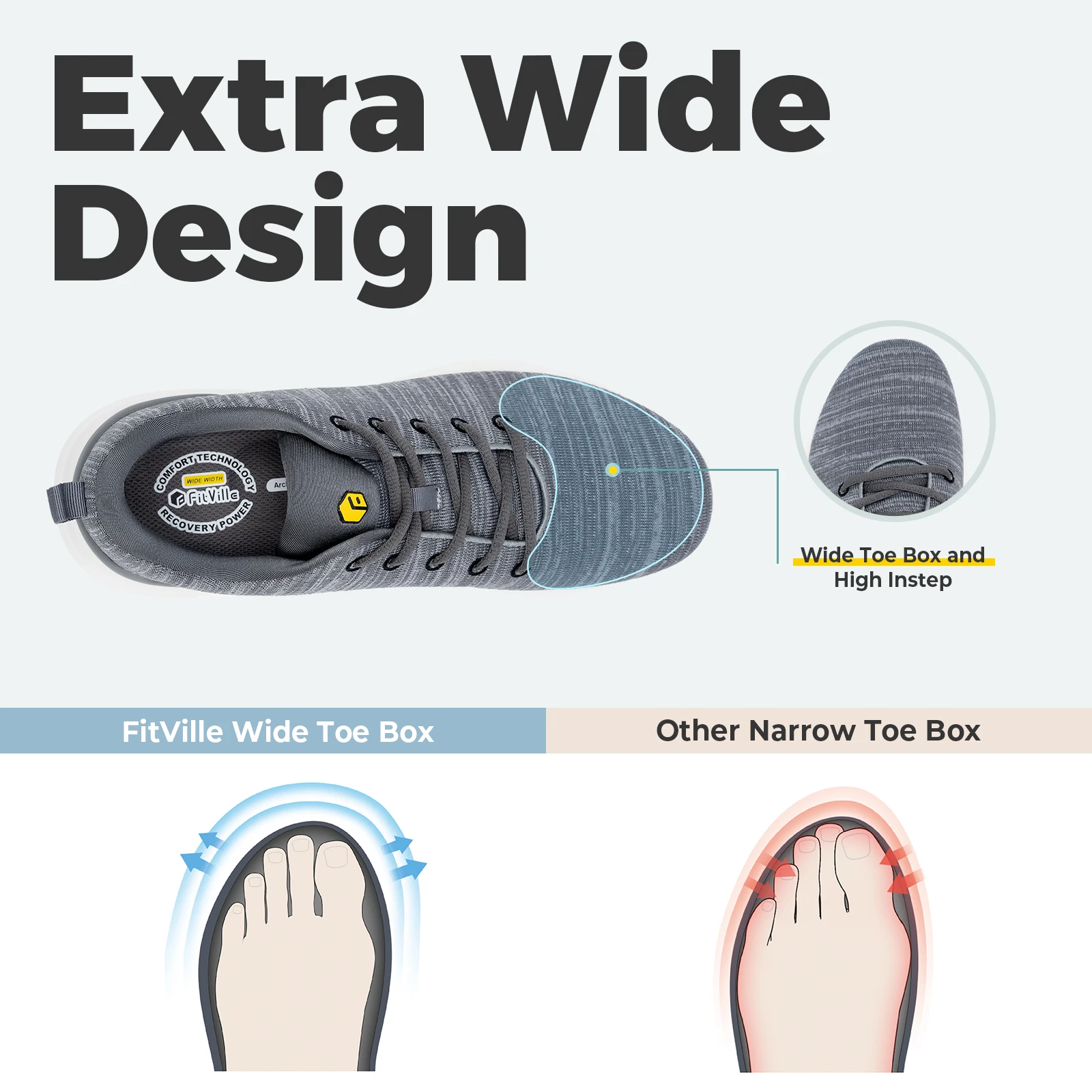 FitVille-Zapatillas de correr profesionales para hombre, ligeras, transpirables 3