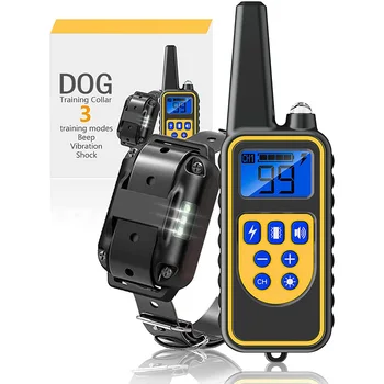 Rechargeable Electric Dog Training and Bark Collar 1